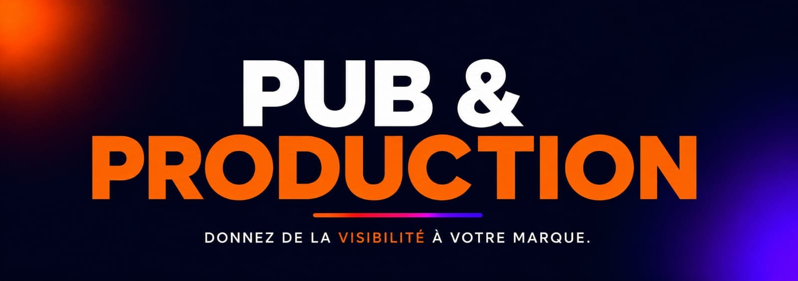 Pub & Production — mise en relation avec des influenceurs, vidéastes et développeurs pour la restauration