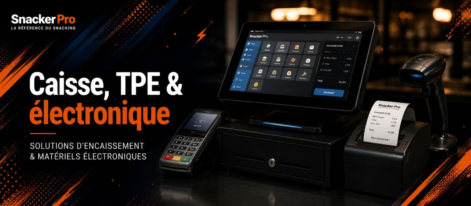 Caisse, TPE & électronique